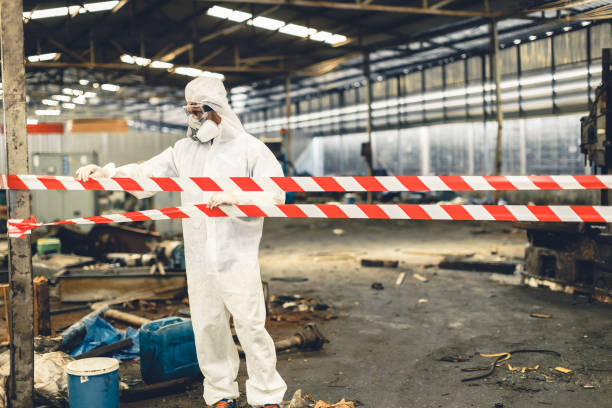 Professional Biohazard technician working in Clifton Heights, PA